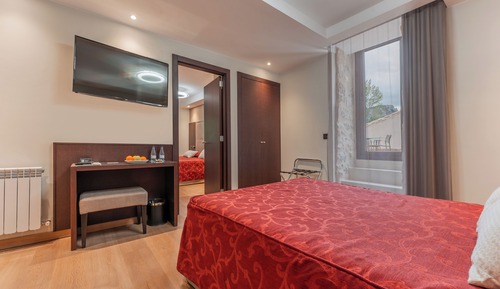 Chambre Quadruple, vue montagne