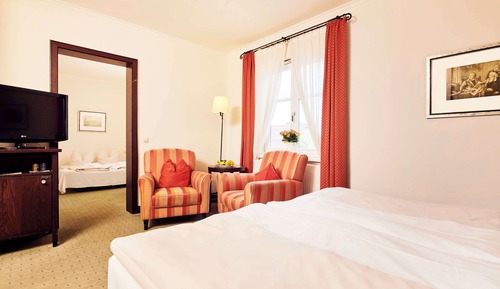 Chambre Familiale, 1 lit double (Quiet Location;with Sofabed)