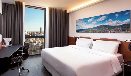 Chambre Premium, 1 très grand lit (View)
