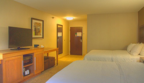 Chambre, 2 grands lits, non-fumeurs