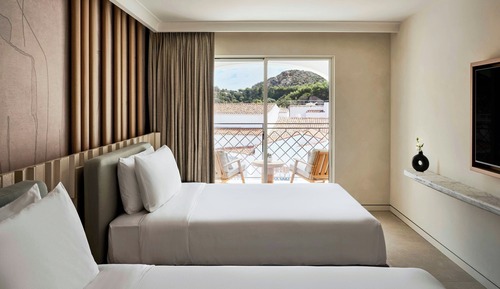 Suite Studio, 2 lits doubles, balcon