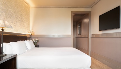 Chambre Deluxe, vue port