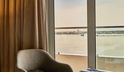 Privilege, Chambre, 2 lits une place, balcon, vue lac