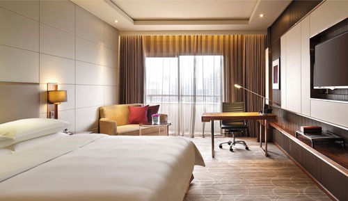 Chambre Premium, accès au salon club