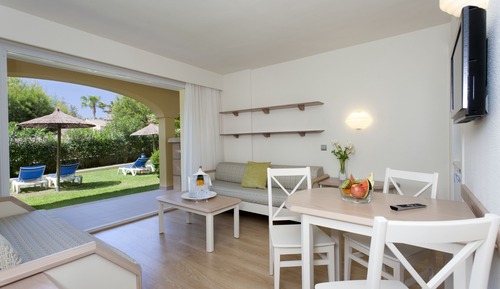 Appartement, 1 chambre, terrasse, vue jardin