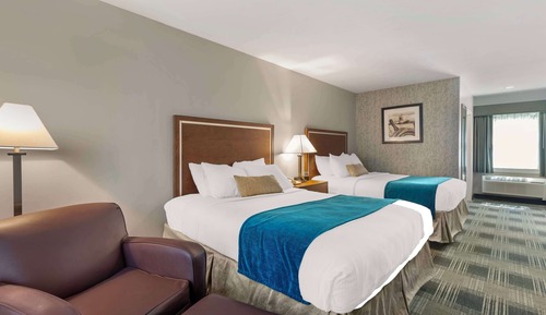 Suite, 2 grands lits, non-fumeurs (Larger Room;with Sofabed)