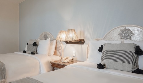Chambre Standard, 2 grands lits, vue océan