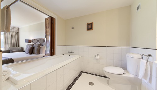 Chambre Double, vue jardin