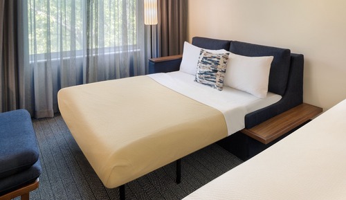 Chambre, 1 très grand lit et 1 canapé-lit (Hearing Accessible)
