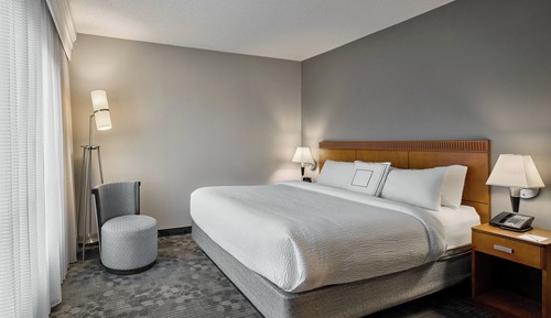 Chambre, 1 très grand lit, non-fumeurs