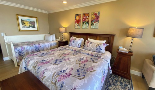 Chambre Deluxe, 1 très grand lit, vue océan