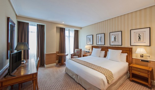 Chambre Standard, 1 lit double ou 2 lits jumeaux