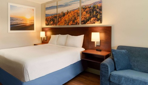 Chambre Deluxe, 1 grand lit, non-fumeurs