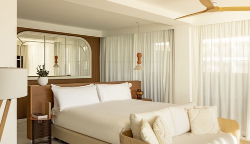 Suite, piscine privée, vue mer (Master)
