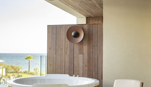 Suite, 2 chambres, vue mer (Master with Terrace Bathtub)
