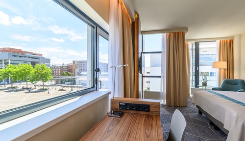 Chambre Premium, 1 très grand lit (Walk-In Shower)