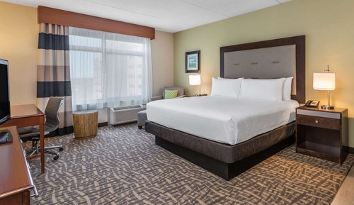 Chambre Deluxe, 1 très grand lit, accessible aux personnes à mobilité réduite, non-fumeurs