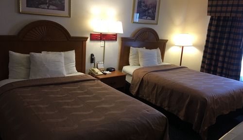 Chambre, 2 lits doubles, non-fumeurs