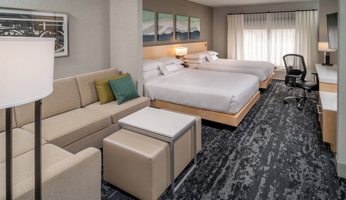 Chambre, plusieurs lits (Hearing Accessible)