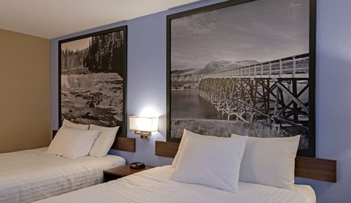 Standard Room, 2 Queen Beds, Fridge, Non Smoking 
