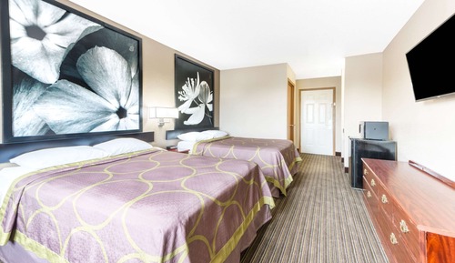 Chambre, 2 grands lits