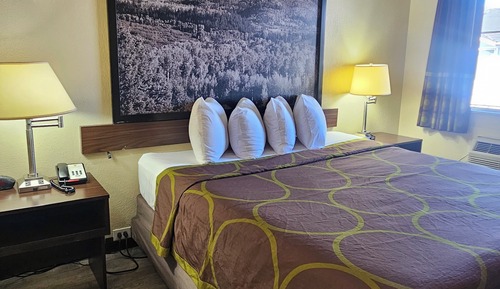 Chambre, 1 très grand lit, non-fumeurs