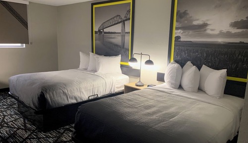 Chambre, 2 lits doubles, non-fumeurs