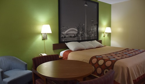Chambre Standard, 1 très grand lit, fumeurs