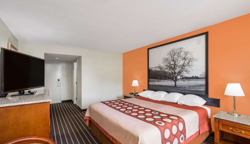 Chambre, 1 très grand lit, non-fumeurs