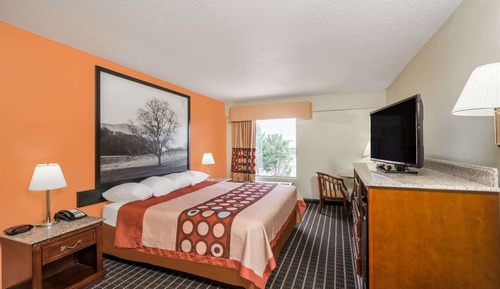 Chambre, 1 très grand lit, accessible aux personnes à mobilité réduite (Mobility Accessible)