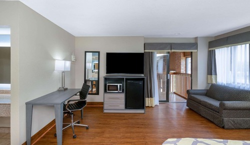 Suite Studio Deluxe, 1 très grand lit, non-fumeurs, vue piscine
