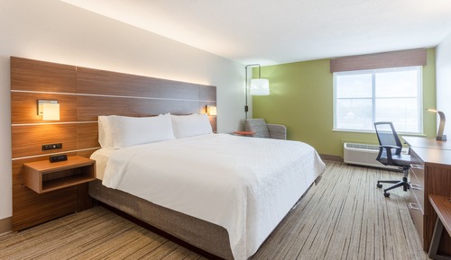 Chambre Standard, 1 très grand lit, accessible aux personnes à mobilité réduite (Mobility Tub)