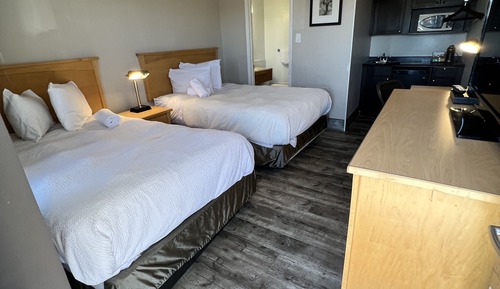 Chambre, 2 lits doubles, non-fumeurs