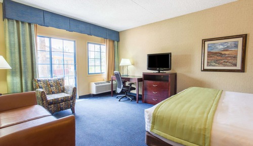 Chambre, 1 très grand lit, accessible aux personnes à mobilité réduite, non-fumeurs