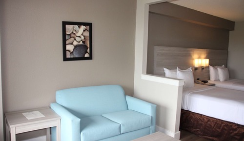 Chambre Standard, 2 lits doubles, non-fumeurs, balcon