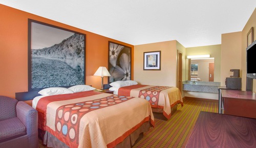 Chambre Double, 2 lits doubles
