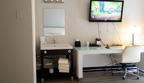 Chambre, 2 grands lits