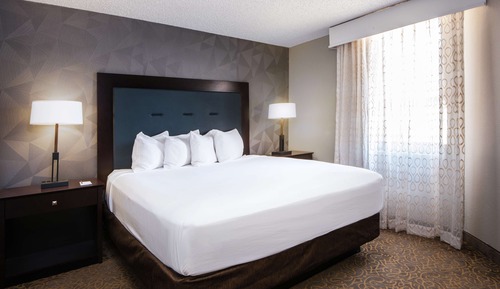 Suite, 1 très grand lit (Mobility & Hearing, Roll-in Shower)