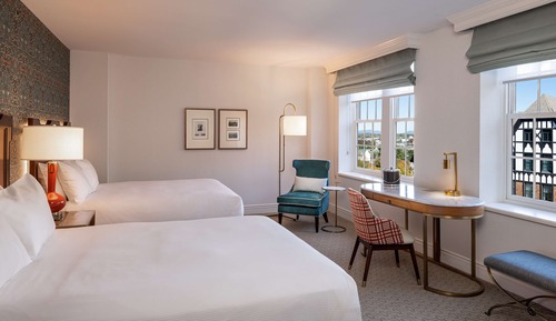 Chambre, 2 grands lits