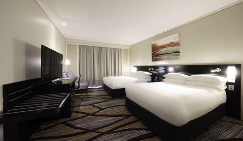 Hilton, Chambre Double Exécutive, accès au salon club