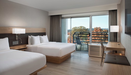 Chambre Standard, plusieurs lits, balcon