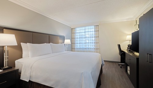 Chambre Standard, 1 très grand lit (Communications, Roll-In Shower)