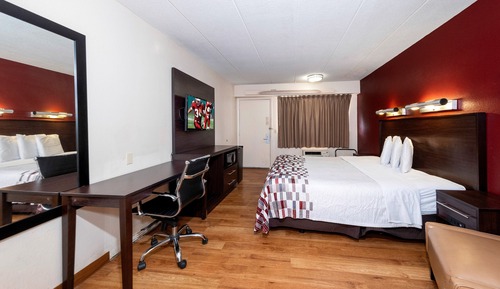 Chambre Supérieure, 1 très grand lit, accessible aux personnes à mobilité réduite, non-fumeurs