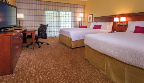 Chambre, 2 grands lits, non-fumeurs