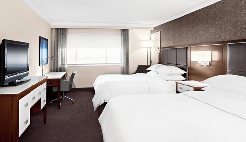 Chambre, 2 grands lits