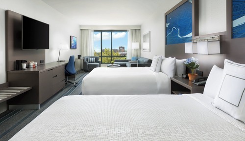 Chambre Deluxe, plusieurs lits, non-fumeurs
