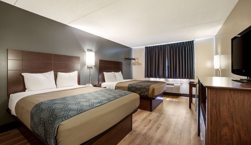 Chambre, 2 grands lits, non-fumeurs (Pets Allowed)