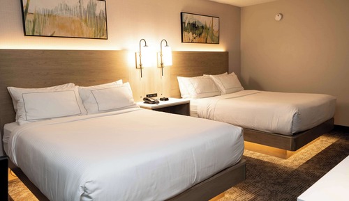 Chambre, 2 grands lits (Lanai)