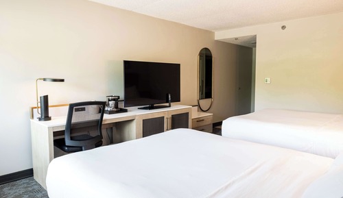 Chambre, 2 grands lits