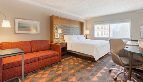 Chambre Standard, 1 très grand lit et 1 canapé-lit